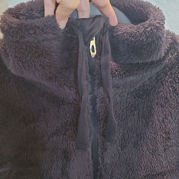Spyder Black Bailey Sherpa ZipperJacket Size Small, NWT - Picture 4 of 8